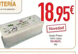Masymas TIO RESTI Queso Fresco 100% Cabra oferta