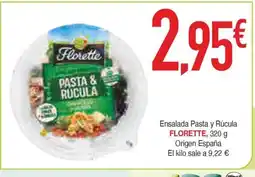 Masymas FLORETTE Ensalada Pasta y Rúcula oferta