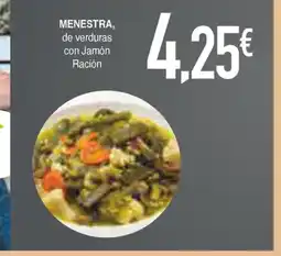 Masymas Menestra de verduras con jamón ración oferta