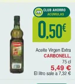 Masymas CARBONELL Aceite Virgen Extra oferta