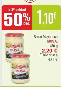 Masymas MUSA Salsa Mayonesa oferta