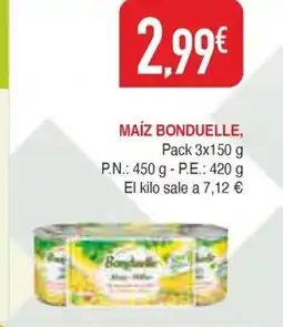 Masymas BONDUELLE Maiz oferta