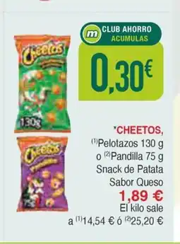 Masymas CHEETOS oferta