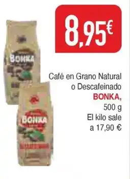 Masymas BONKA Café en Grano Natural o Descafeinado oferta