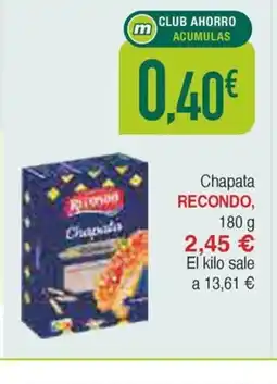 Masymas RECONDO Chapata oferta