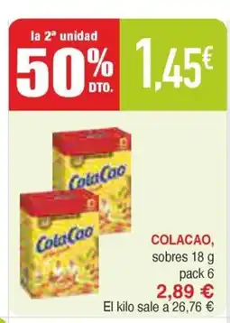 Masymas COLACAO oferta