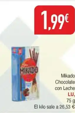 Masymas LU Mikado Chocolate con Leche oferta