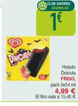 Masymas FRIGO Helado Drácula oferta