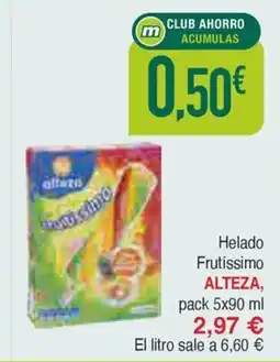 Masymas ALTEZA Helado Frutíssimo oferta