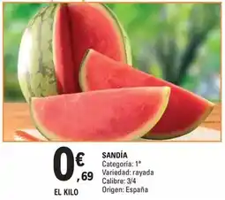 E.Leclerc Origen - sandía oferta