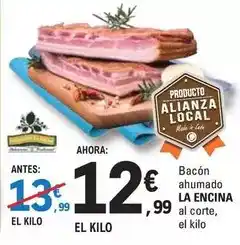 E.Leclerc Encinas de hurtada - bacon ahumado oferta