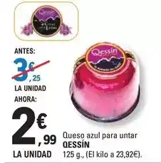 E.Leclerc Queso azul para untar oferta