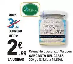 E.Leclerc Crema de queso azul valdeon oferta