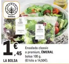 Premium - ensalada classic o