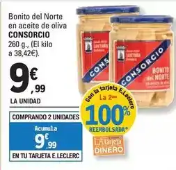 E.Leclerc Consorcio - bonito del norte en aceite de oliva oferta
