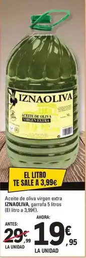 E.Leclerc Iznaoliva - aceite de oliva virgen extra oferta