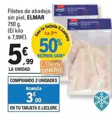 E.Leclerc Elmar - filetes de abadejo sin piel oferta