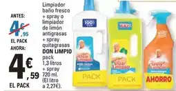 E.Leclerc Don limpio - limpiador baño fresco oferta