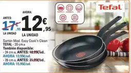 E.Leclerc Tefal - sarten mod easy cook clean oferta
