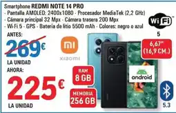 E.Leclerc Xiaomi - smartphone redmi note 14 pro oferta
