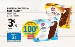 E.Leclerc El corte inglés - bombon crocanti o nata oferta