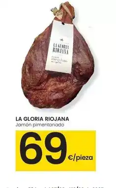 Eroski La gloria riojana - jamón pimentonado oferta