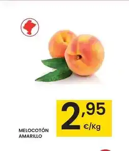 Eroski Melocoton amarillo oferta