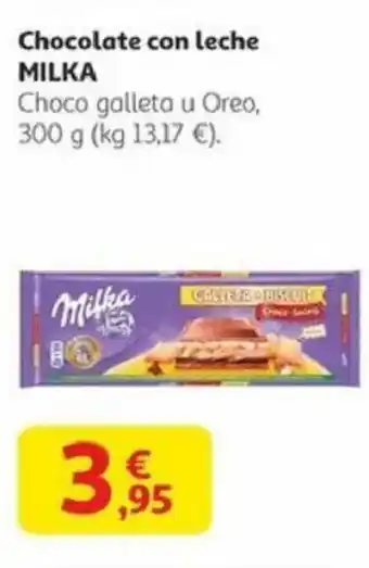 Alcampo MILKA Chocolate con leche oferta