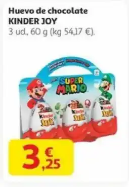 Alcampo KINDER JOY Huevo de chocolate oferta
