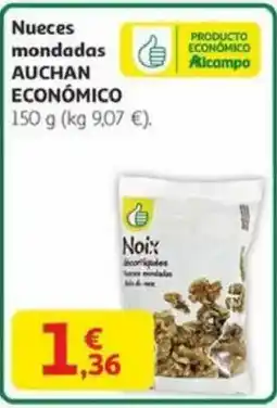 Alcampo AUCHAN ECONÓMICO Nueces mondadas oferta