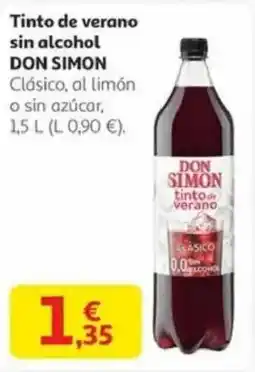 Alcampo DON SIMON Tinto de verano sin alcohol oferta