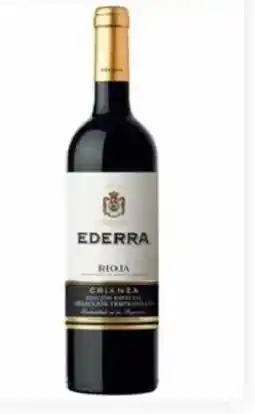 Alcampo Vino tinto crianza edición especial ederra oferta