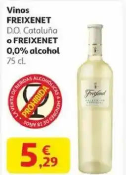 Alcampo FREIXENET Vinos D.O. Cataluña 0,0% alcohol oferta