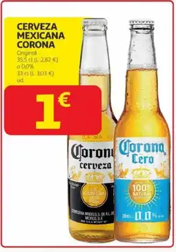 Alcampo Cerveza mexicana corona original oferta