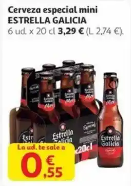 Alcampo ESTRELLA GALICIA Cerveza especial mini oferta