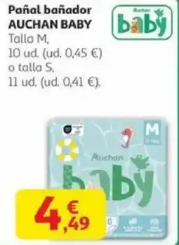 Alcampo AUCHAN BABY Pañal bañador oferta