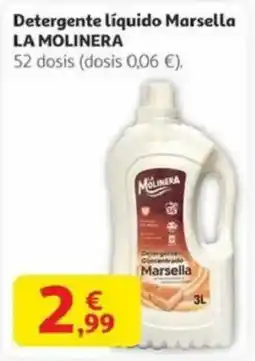 Alcampo LA MOLINERA Detergente líquido Marsella oferta
