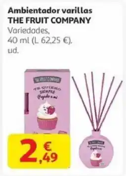 Alcampo THE FRUIT COMPANY Ambientador varillas oferta
