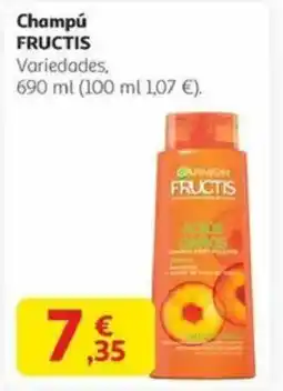 Alcampo FRUCTIS Champú oferta