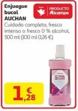 Alcampo AUCHAN Enjuague bucal oferta