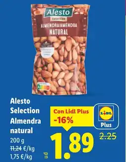 Lidl ALESTO Selection Almendra oferta