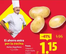 Lidl Patata oferta
