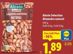 Lidl ALESTO Selection Almendra natural oferta