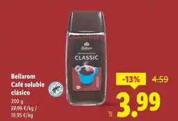 Lidl BELLAROM Café soluble clásico oferta