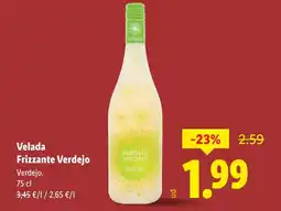 Lidl VELEDA Frizzante Verdejo oferta