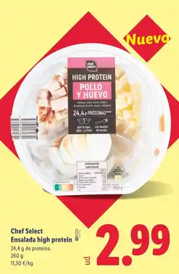 Lidl Chef Select Ensalada high protein oferta