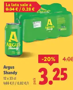 Lidl ARGUS Shandy oferta