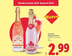 Lidl Costa Azul Espumoso frizzante oferta
