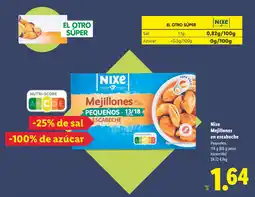 Lidl NIXE Mejillones en escabeche oferta