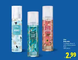 Lidl CIEN Body mist oferta
